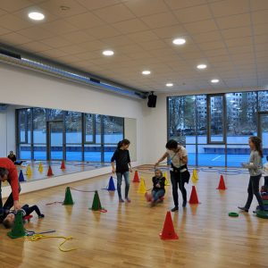 Trainingsflächen in neuen Sportvereinszentrum